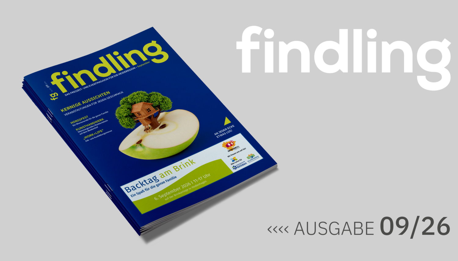 Cover September Ausgabe: Kernige Aussichten Mockup.